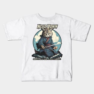 Neko Ronin Kids T-Shirt